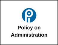 Policy on administration