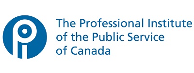 PIPSC logo - Blue - Horizontal - English only