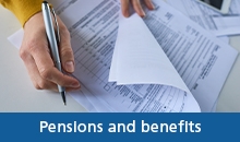 Pensions and benefits